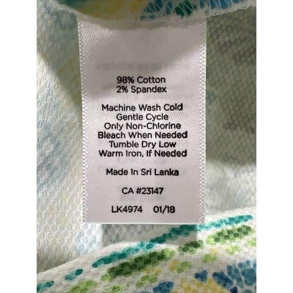 Talbots Dress Size 14 Seashell White Open Bow Back Sleeveless Shift NEW NWT - Picture 11 of 11